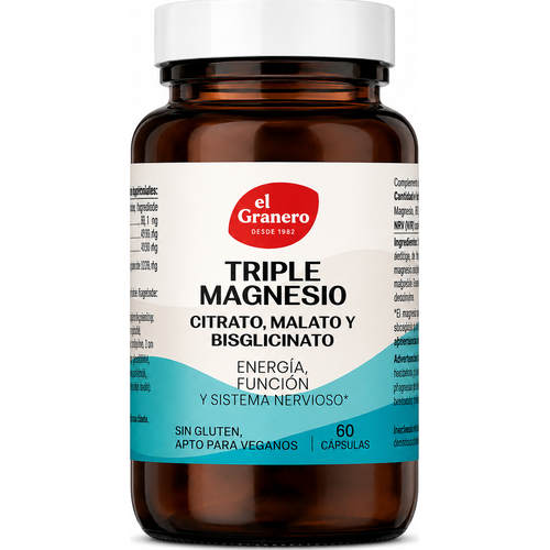 Triple Magnesio - El Granero - 60 comprimidos