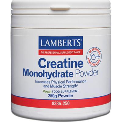 Monohidrato de Creatina en Polvo - Lamberts - 250 gramos