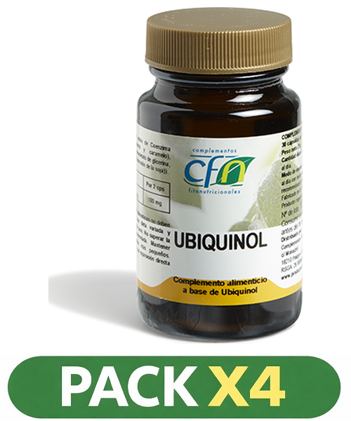 Pack x4 Ubiquinol - CFN - 60 Cápsulas