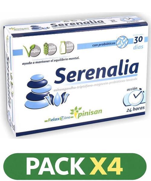 Pack x4 Serenalia - Pinisan - 60 cápsulas