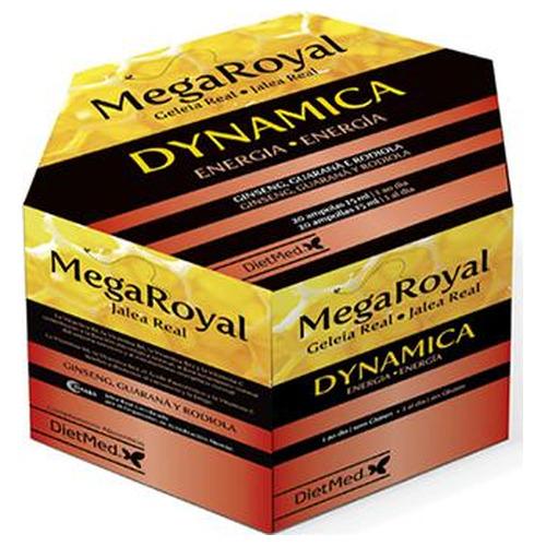 Jalea Real Megaroyal Dynámica - Dietmed - 20 viales de 15 mililitros