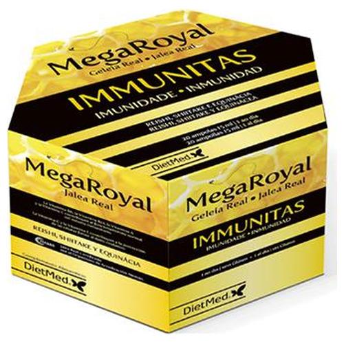 Jalea Real Megaroyal Immunitas - Dietmed - 20 viales de 15 mililitros