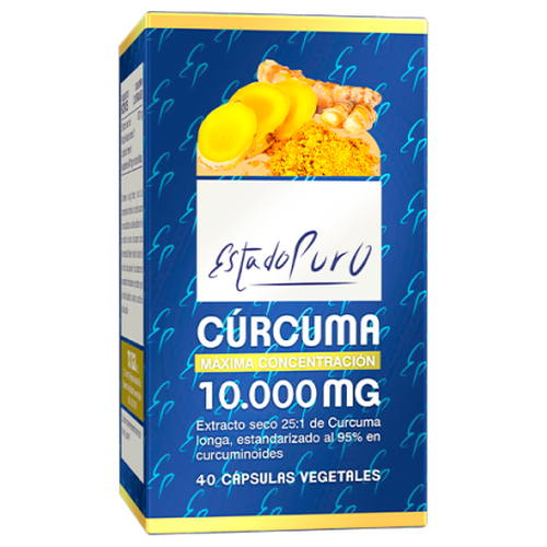 Estado Puro - Curcuma 10000 mg. - Tongil - 40 cápsulas