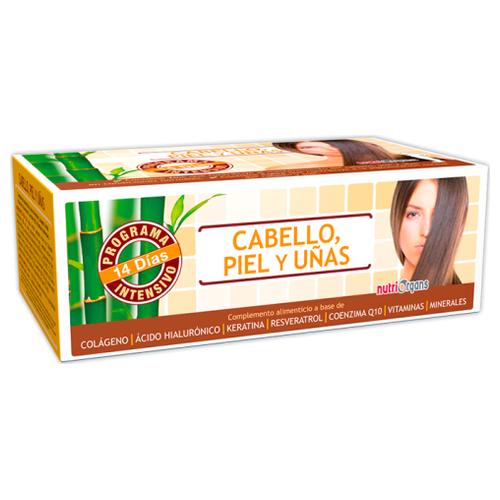 Nutriorgans - Cabello, Piel y Uñas - Tongil - 14 viales