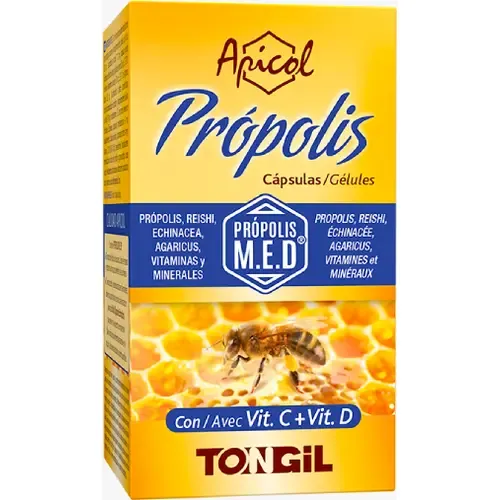 Apicol - Propolis - Tongil - 40 cápsulas