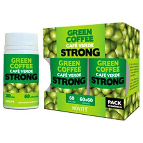 Café Verde Strong - Novity - 60+60 cápsulas