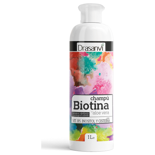 Champú de biotina y Aloe Vera - Drasanvi - 1 litro